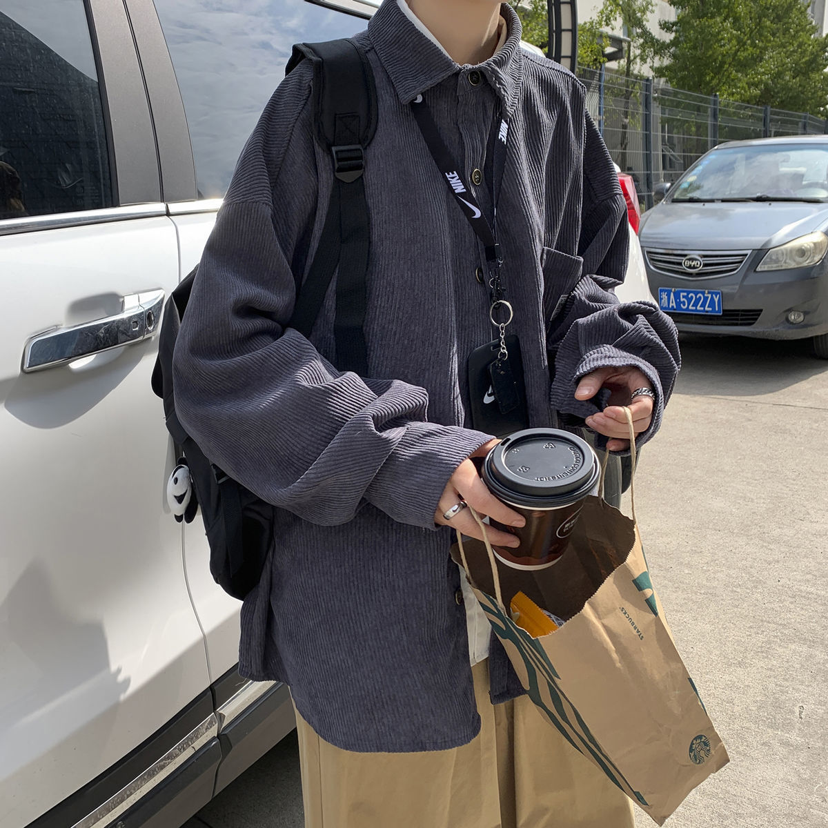 Corduroy Long Sleeve Shirts