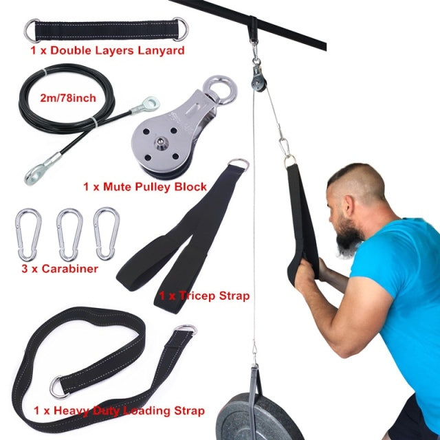 Machine Attachments Tricep Rope