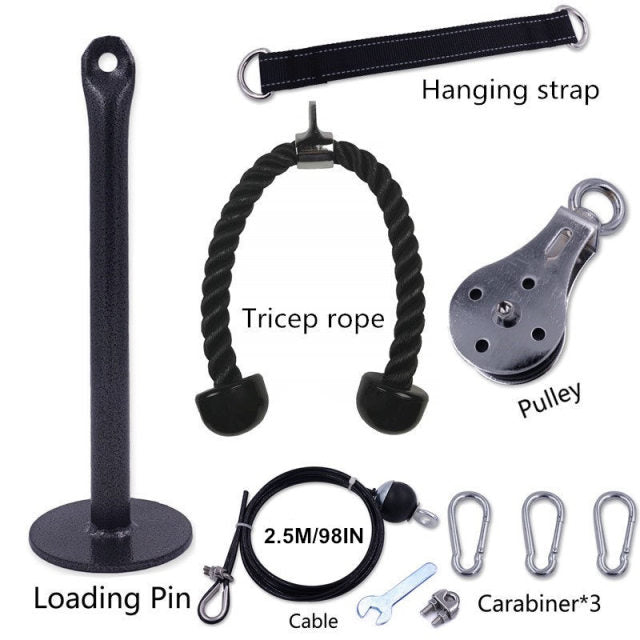 Machine Attachments Tricep Rope