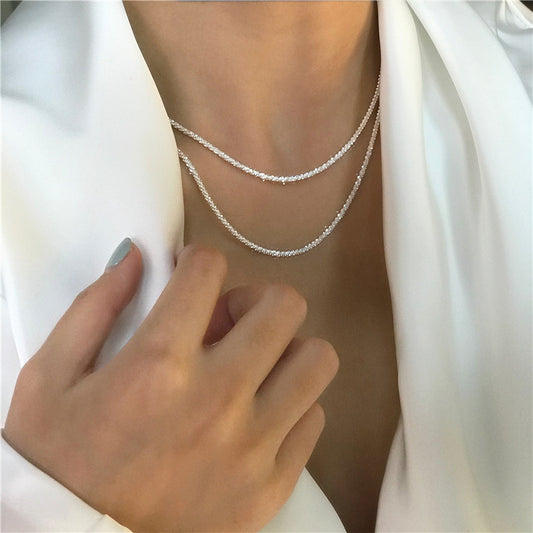 Clavicle Chain Choker Necklace For Women