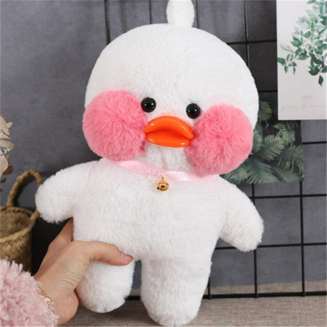 Coffee Yellow Duck Plush Toy